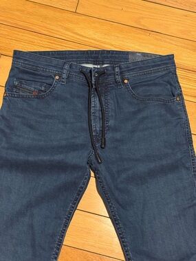 Diesel Krooley Slim Jogg Jeans in Deep Navy.